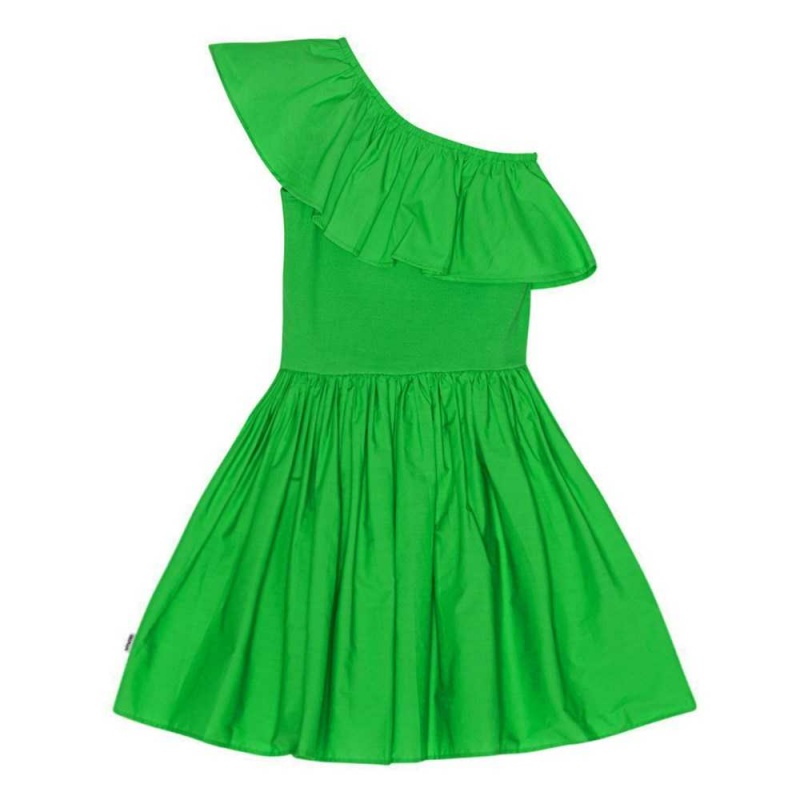 Molo Chloey Kleider Mädchen Classic Green | CH0000225