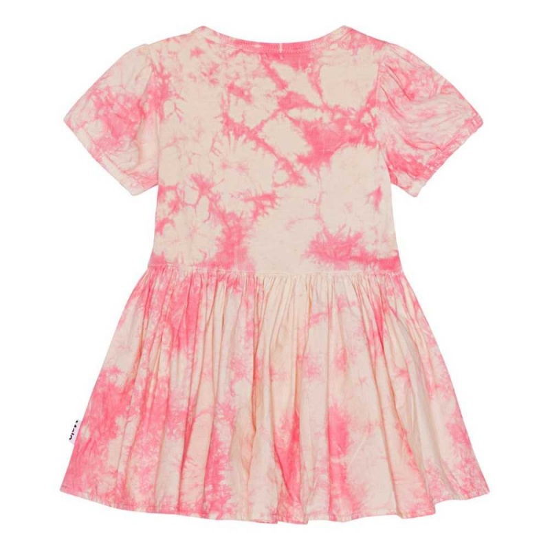 Molo Cibi Kleider Mädchen Rose Tie Dye | CH0001298