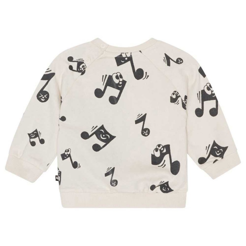 Molo Disc Sweatshirts Cardigans Jungen Happy Notes | CH0001393