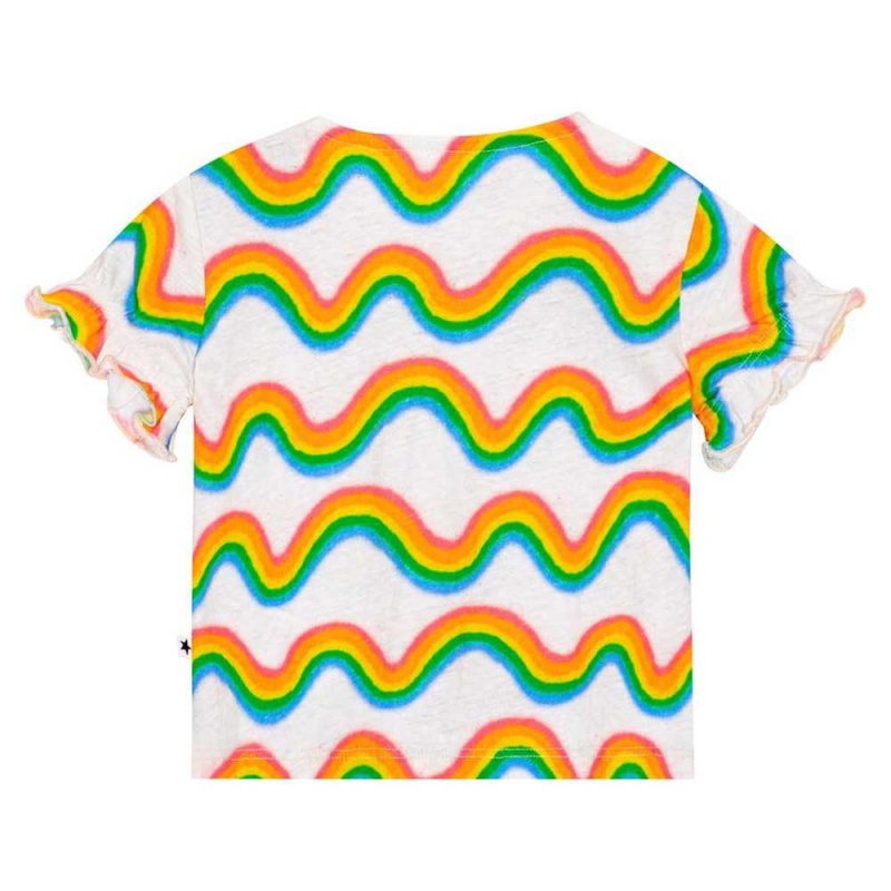 Molo Eline T Shirts Tops Mädchen Rainbow Mini | CH0001435