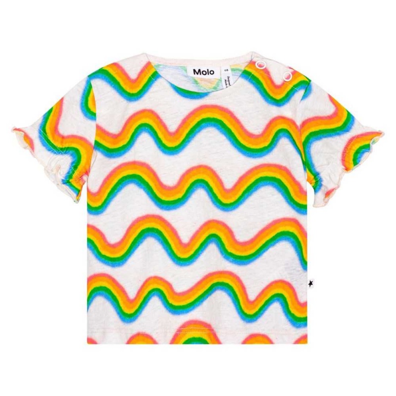 Molo Eline T Shirts Tops Mädchen Rainbow Mini | CH0001435