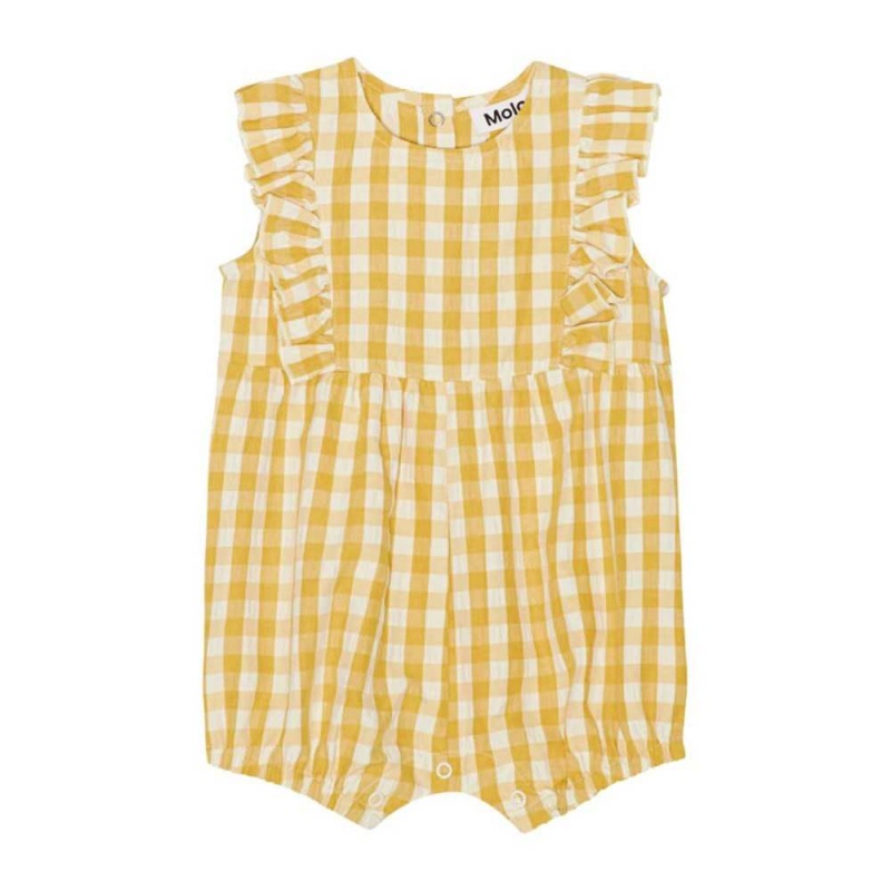 Molo Felicia Bodies Babysuits Mädchen Honey Check | CH0001270