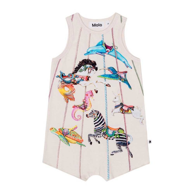 Molo Floris Bodies Babysuits Mädchen Carousel Suit | CH0001258