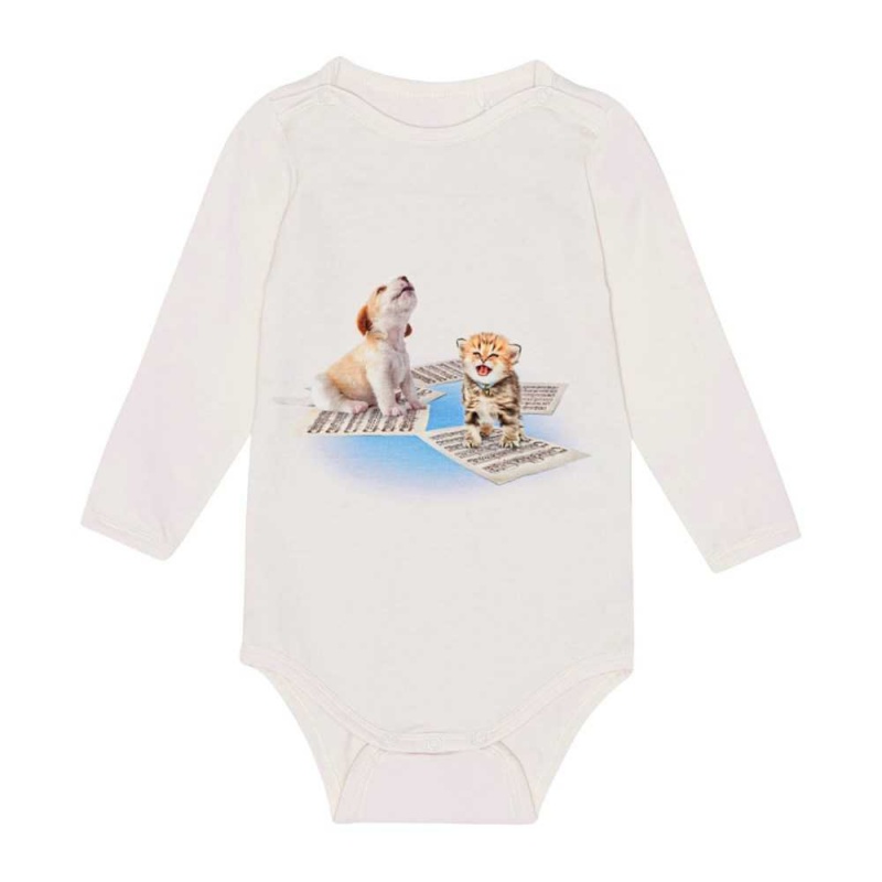 Molo Foss Bodies Babysuits Jungen Love Music Body | CH0001243