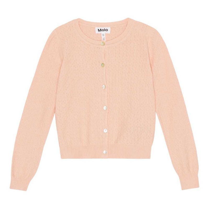 Molo Gala Sweatshirts Cardigans Mädchen Fluffy Rose | CH0000309