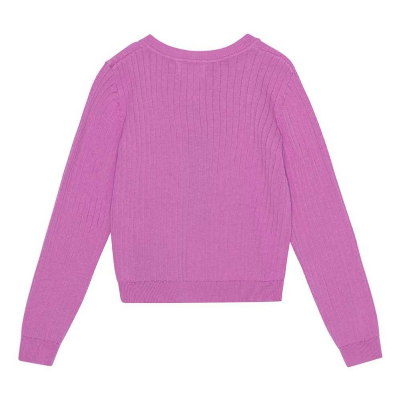 Molo Gloria Sweatshirts Cardigans Mädchen Purple Pink | CH0000301