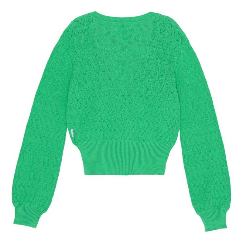 Molo Glory Sweatshirts Cardigans Mädchen Chalk Green | CH0000310