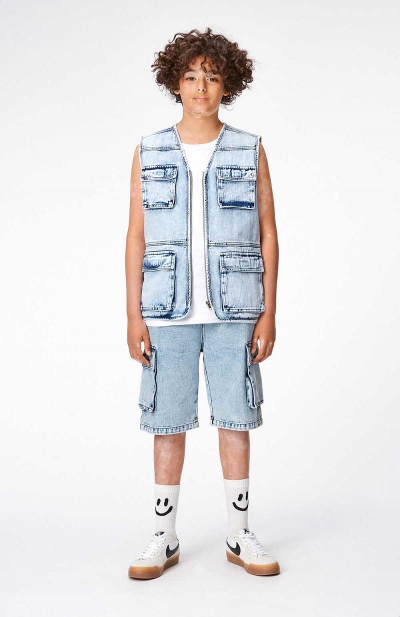 Molo Haikon Jacken & Mäntel Light Stone Denim | CH0000019