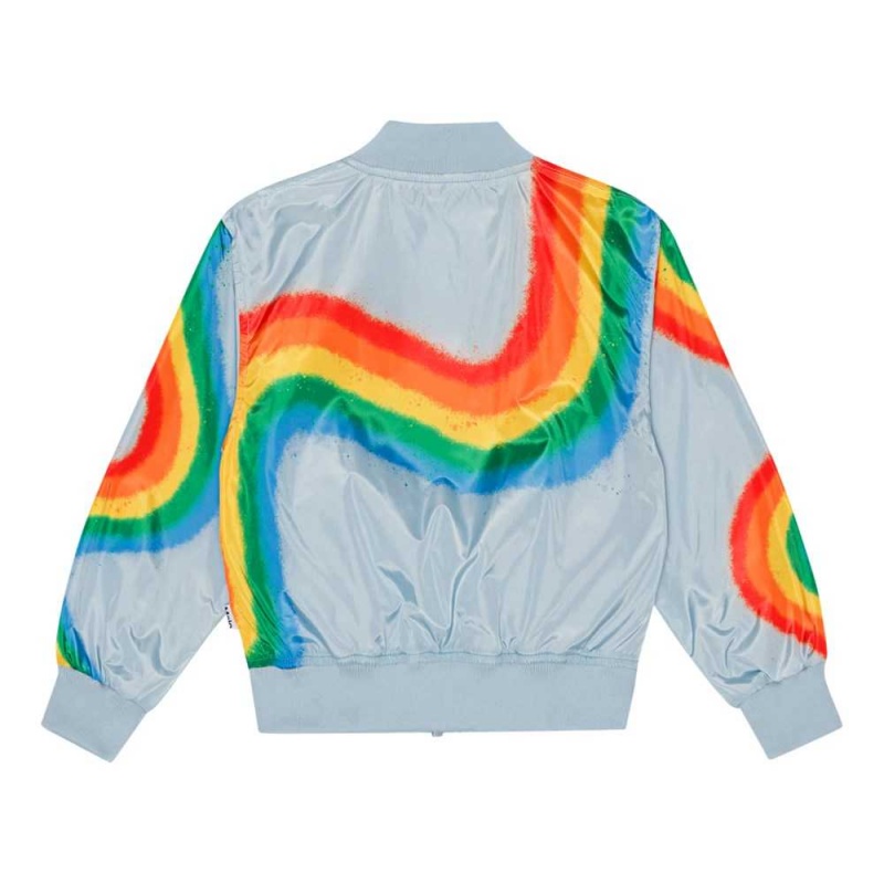 Molo Haliva Jacken & Mäntel Diagonal Rainbow | CH0000046