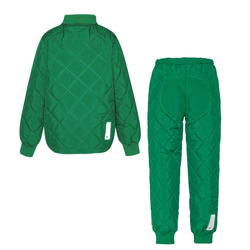 Molo Hawkins Fleece Softshell Vivid Green | CH0000148