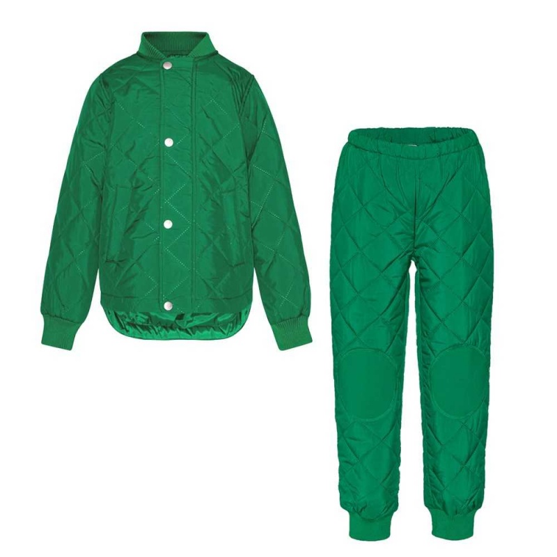 Molo Hawkins Fleece Softshell Vivid Green | CH0000148