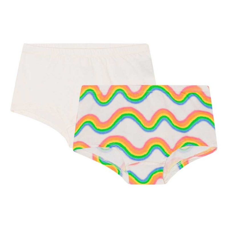 Molo Jemma 2-Pack Underwear Nightwear Mädchen Shell Rainbows | CH0000600