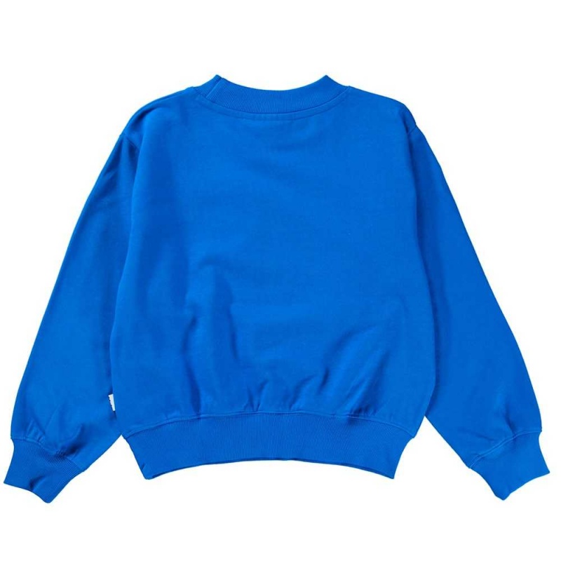 Molo Marge Sweatshirts Cardigans Mädchen Retro Blue | CH0000463