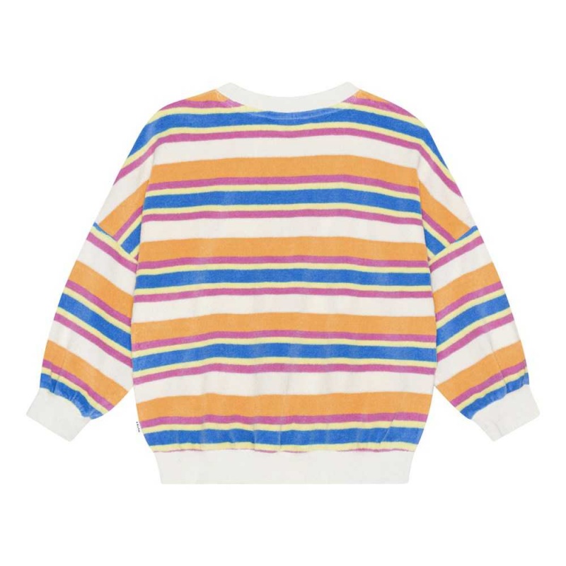 Molo Marika Sweatshirts Cardigans Mädchen Artist Stripe | CH0000474