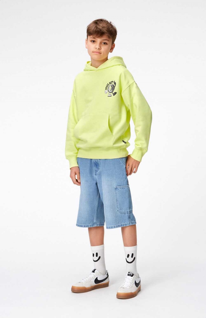 Molo Matt Sweatshirts Cardigans Jungen Sour Lemon | CH0000753