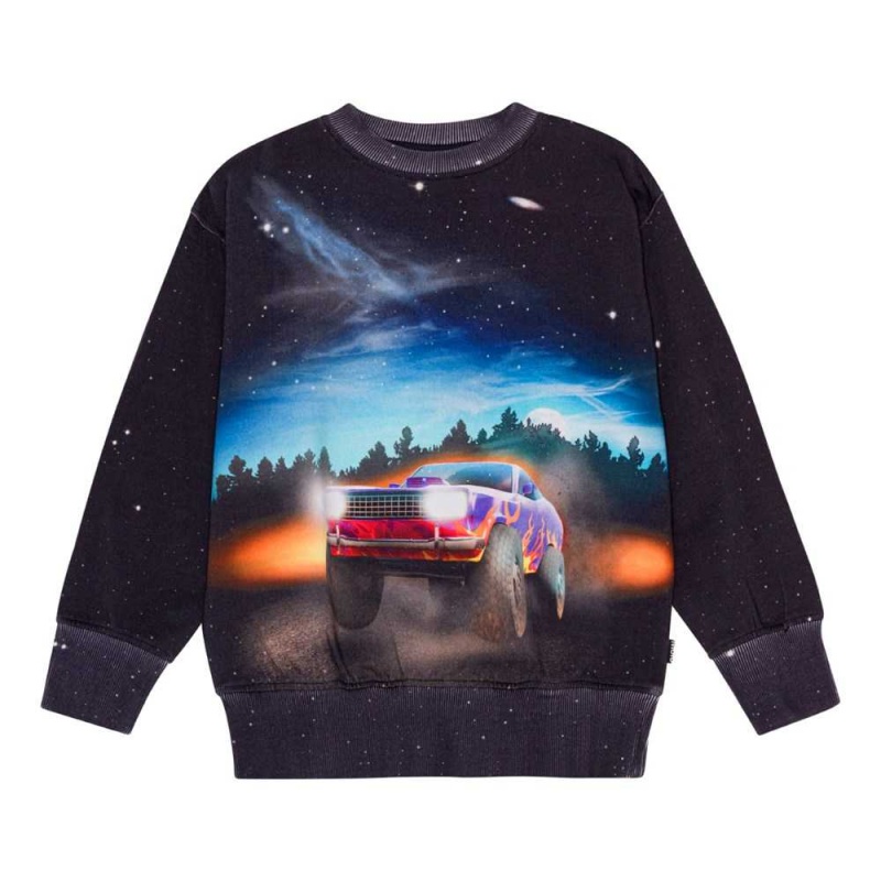 Molo Mattis Sweatshirts Cardigans Jungen Flame Car | CH0000761