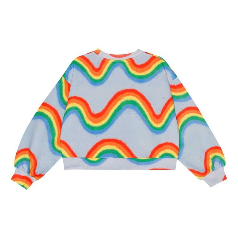 Molo Miki Sweatshirts Cardigans Mädchen Rainbow Waves | CH0000476