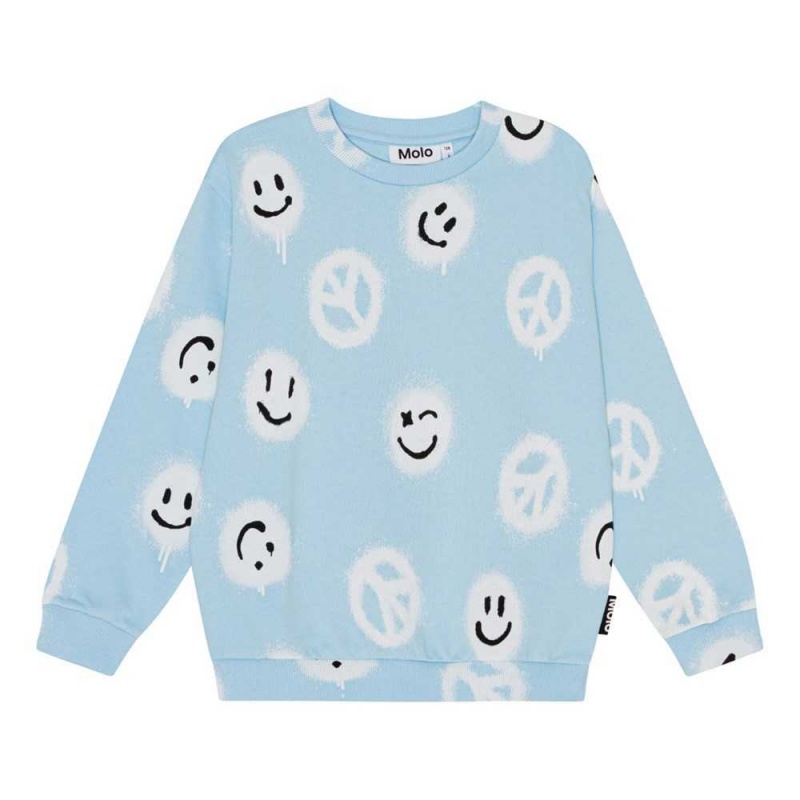 Molo Miksi Sweatshirts Cardigans Jungen Pool Easy Peacy | CH0000739