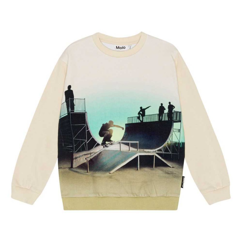 Molo Miksi Sweatshirts Cardigans Jungen Backlit Halfpipe | CH0000752