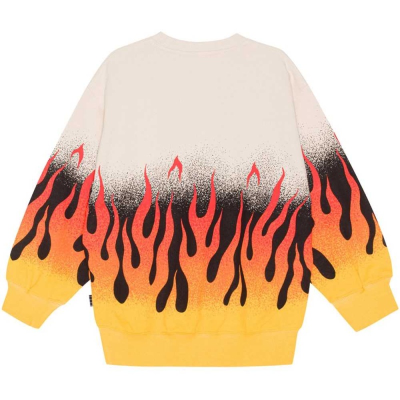 Molo Monti Sweatshirts Cardigans Jungen On Fire | CH0000765