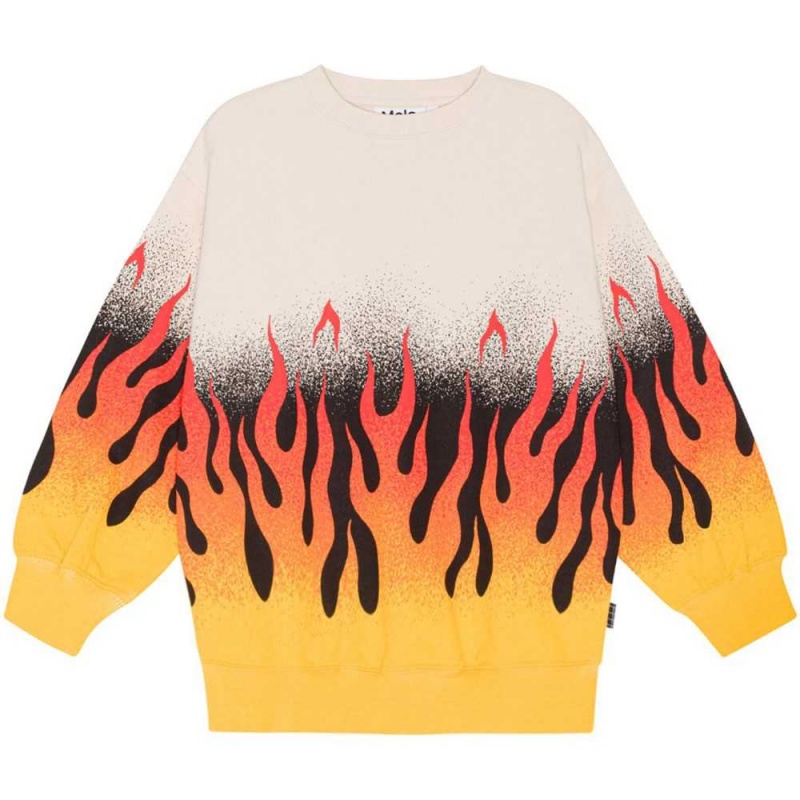 Molo Monti Sweatshirts Cardigans Jungen On Fire | CH0000765