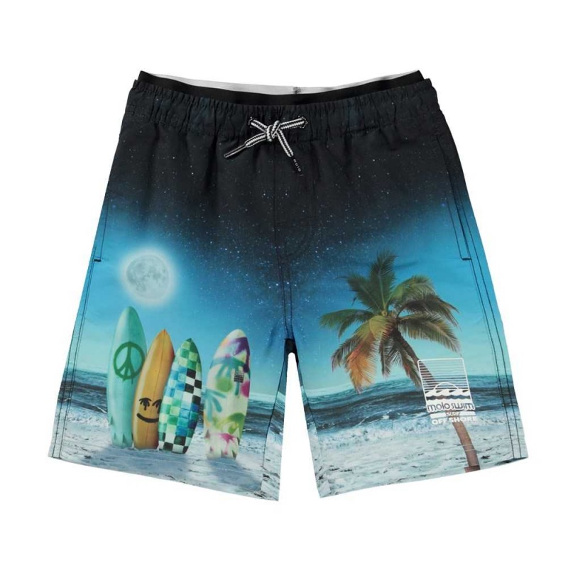 Molo Neal Badeshorts Sunset Surfer | CH0001124