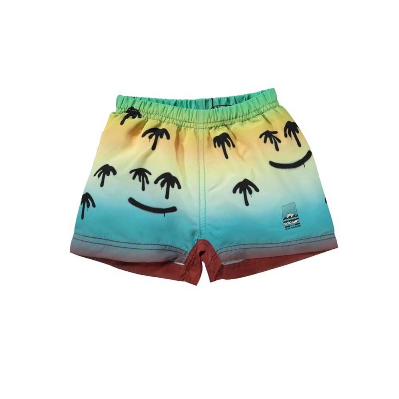 Molo Newton Badeshorts Palm Spray | CH0001118