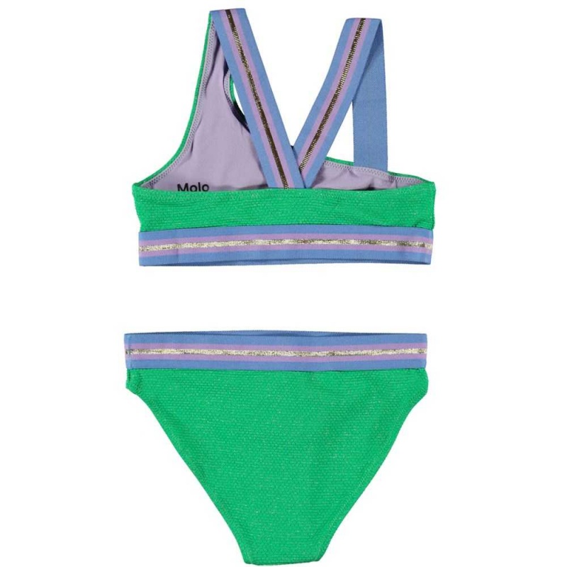 Molo Nicola Bikinis Bright Green | CH0001034