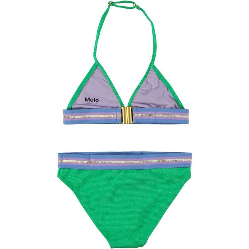 Molo Nicoletta Bikinis Bright Green | CH0001044