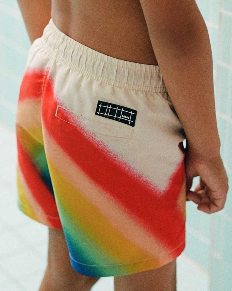 Molo Niko Badeshorts Rainbow | CH0001175