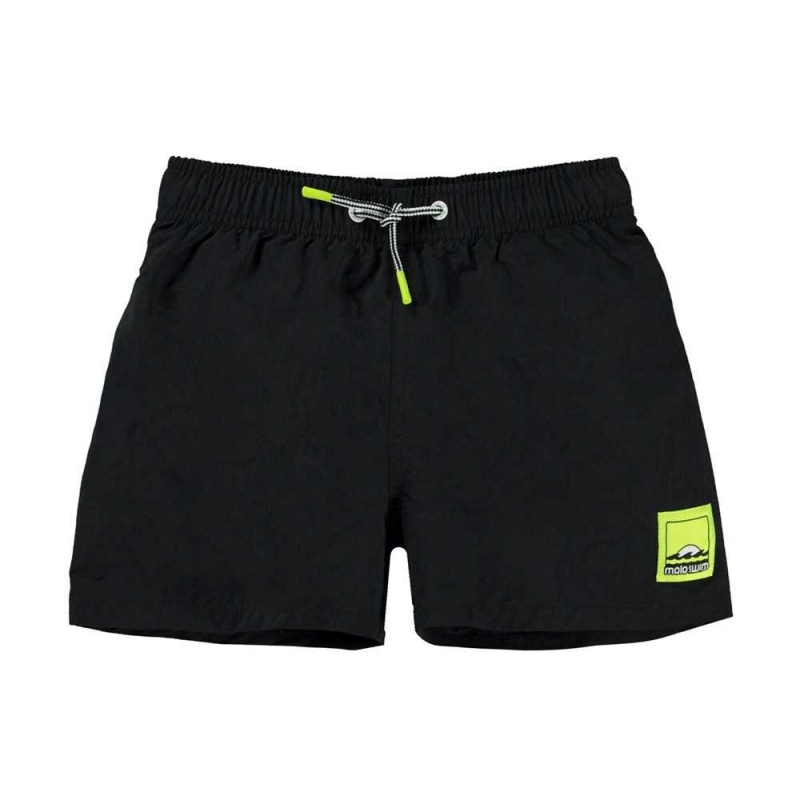 Molo Niko Solid Badeshorts Black | CH0001156