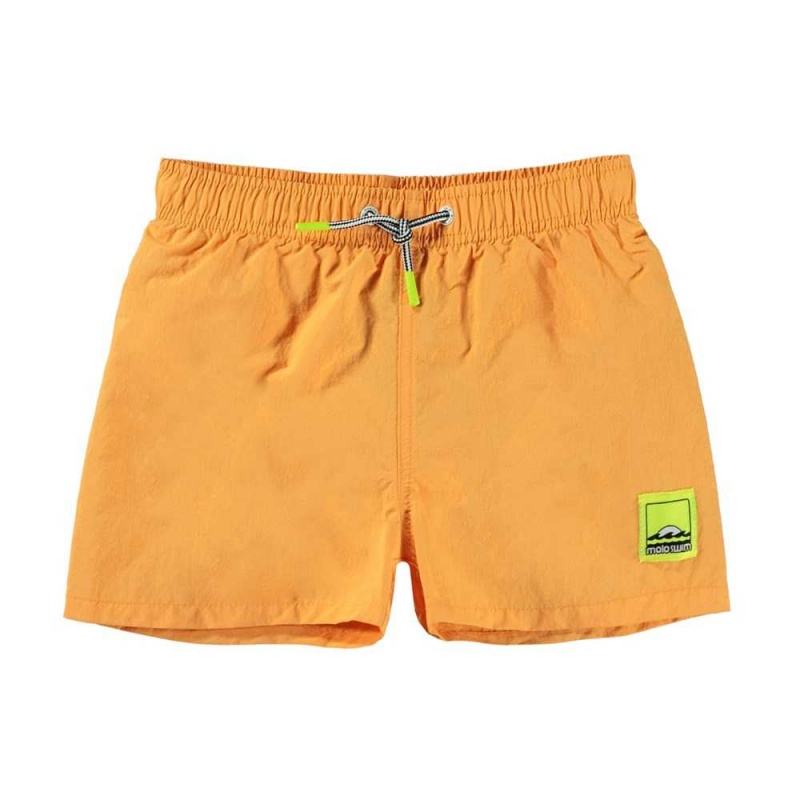 Molo Niko Solid Badeshorts Sunset | CH0001142