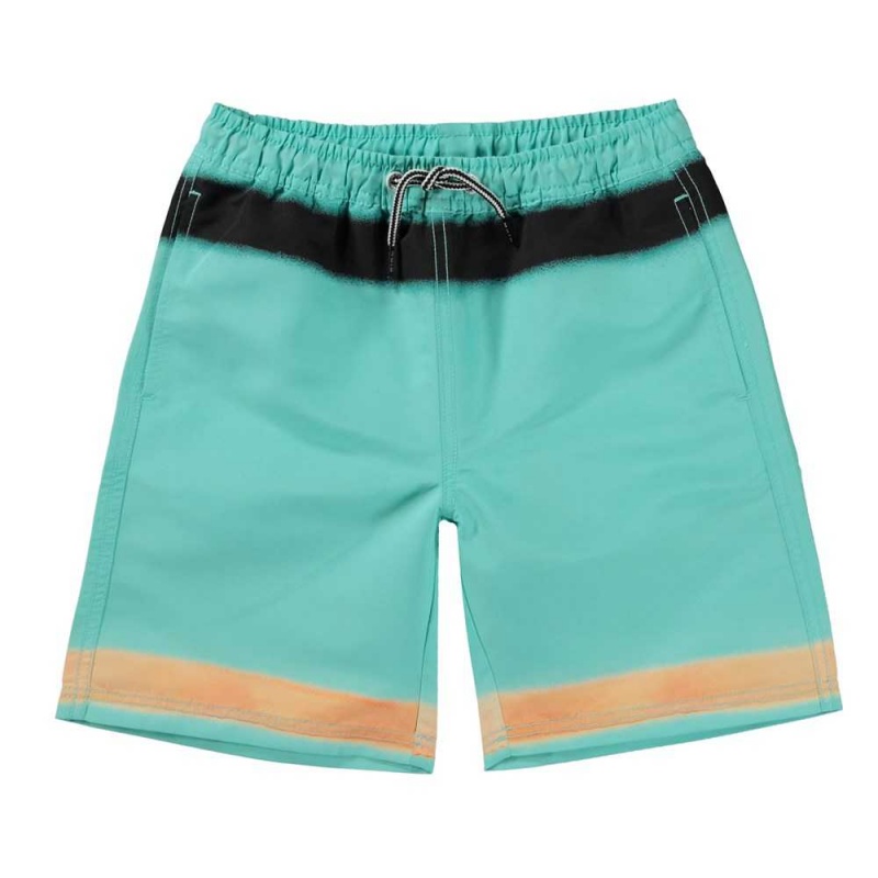 Molo Nilson Badeshorts Spray On Aqua | CH0001125