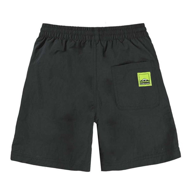 Molo Nilson Solid Badeshorts Black | CH0001152