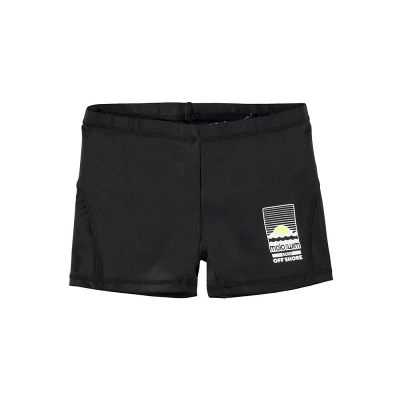 Molo Norton Solid Badeshorts Black | CH0001161