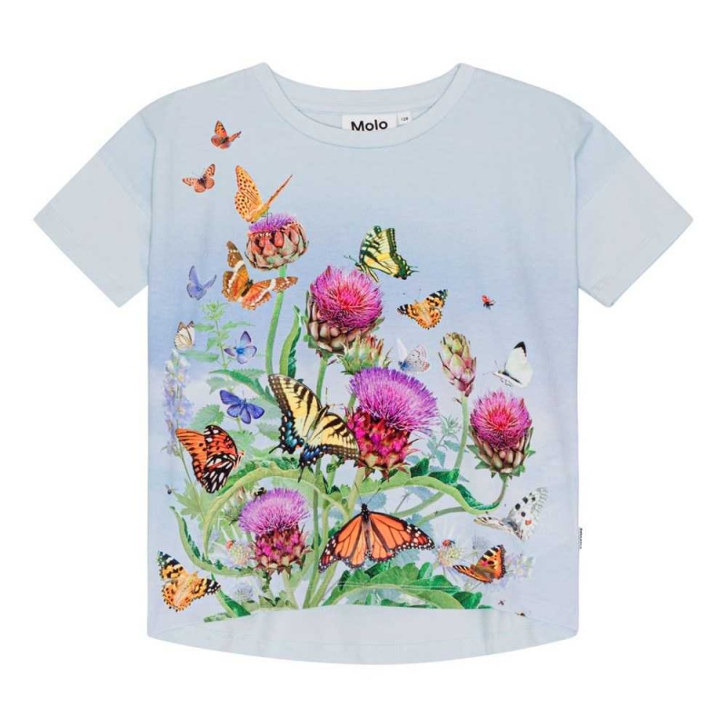 Molo Raeesa T Shirts Tops Mädchen Garden Life | CH0000599