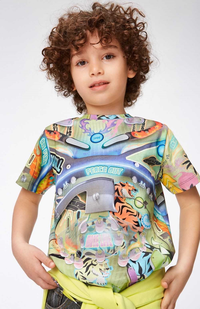 Molo Ralphie T Shirts Tops Jungen Pinball | CH0000792