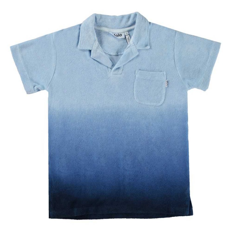 Molo Randel T Shirts Tops Jungen Reef Blue | CH0000637