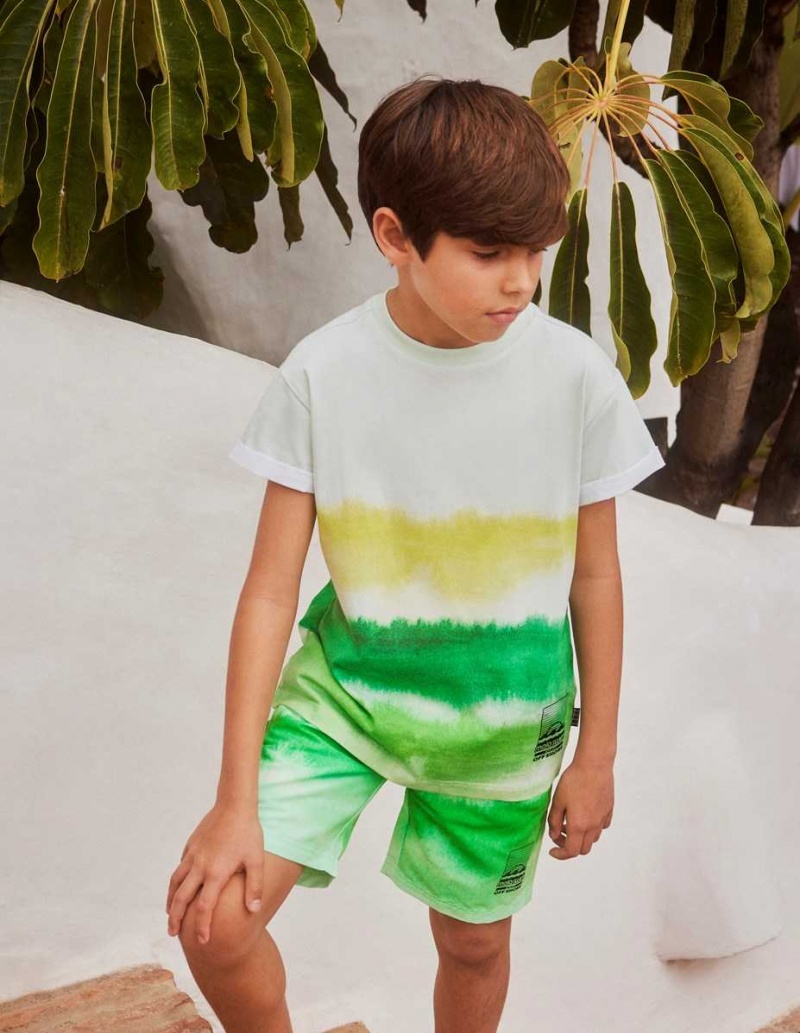 Molo Randon T Shirts Tops Jungen Aqua Green | CH0000636