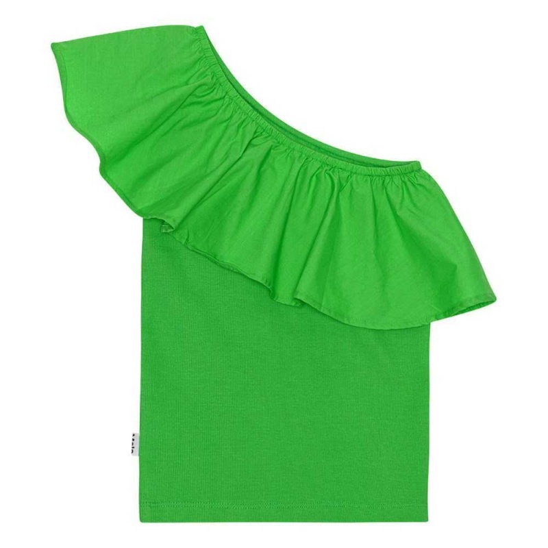 Molo Rebecca T Shirts Tops Mädchen Classic Green | CH0000514