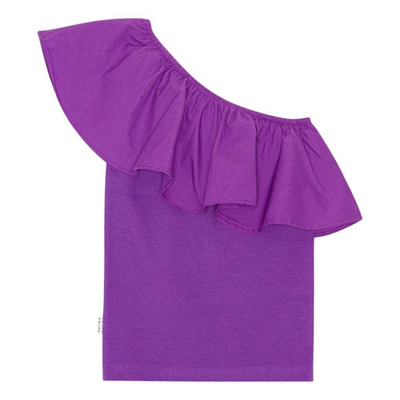 Molo Rebecca T Shirts Tops Mädchen Purple Dusk | CH0000519