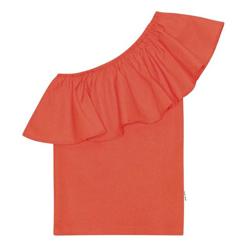 Molo Rebecca T Shirts Tops Mädchen Red Clay | CH0000566