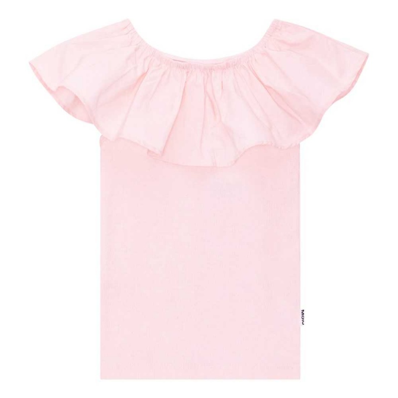 Molo Reca T Shirts Tops Mädchen Candy Floss | CH0000525