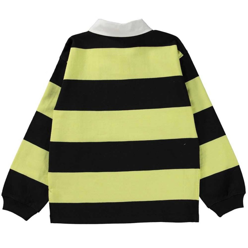 Molo Relz T Shirts Tops Jungen Black Lemon | CH0000824