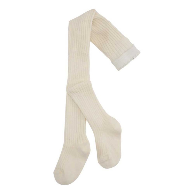 Molo Rib Tights Tights Socks Sea Shell | CH0000982