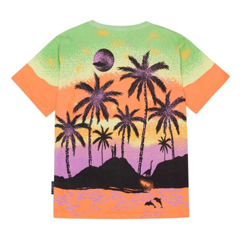 Molo Riley T Shirts Tops Jungen Alien Island | CH0000773