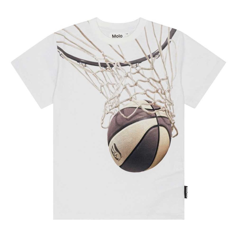 Molo Riley T Shirts Tops Jungen Basket Net | CH0000798