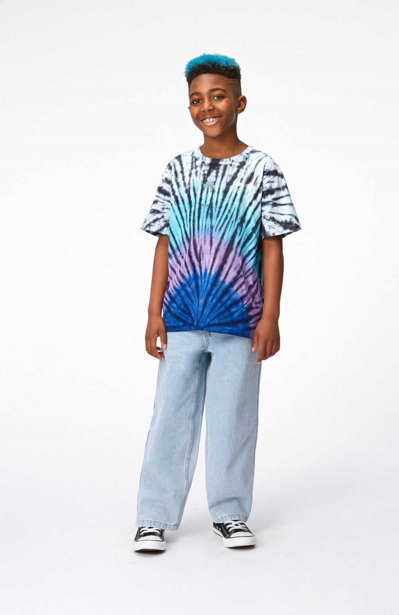 Molo Riley T Shirts Tops Jungen Lit Dye | CH0000851