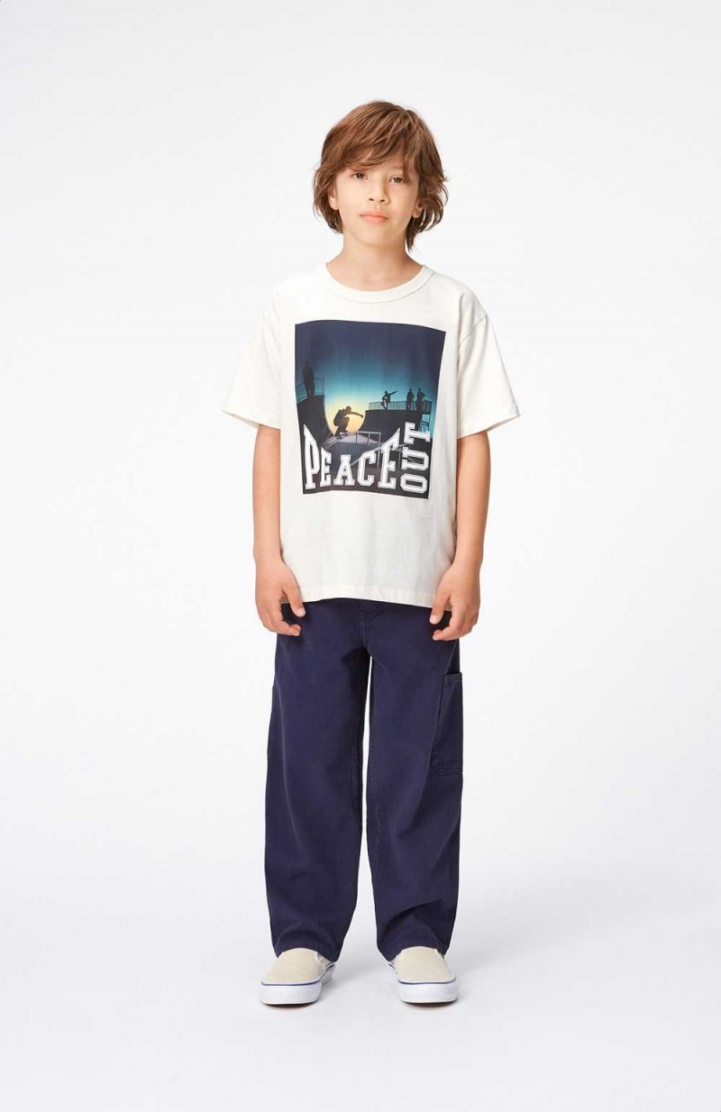 Molo Riley T Shirts Tops Jungen Peace Out Skate | CH0000822