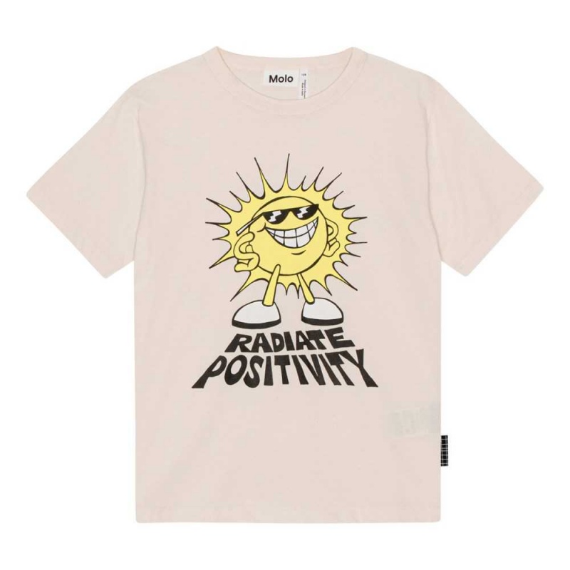 Molo Riley T Shirts Tops Jungen Positive Sun | CH0000818